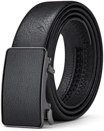 Men's Leather Belt Genuine Business Top Layer Cowhide Pants image 2