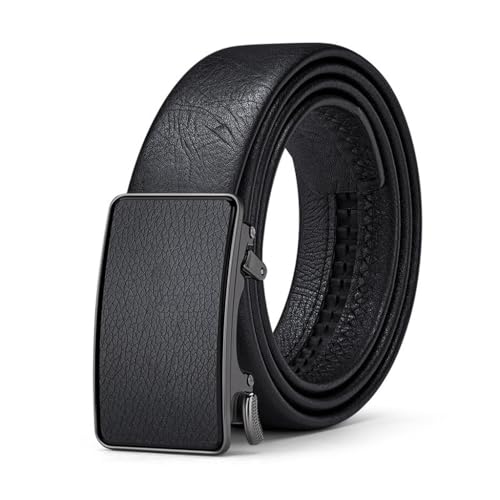 Men's Leather Belt Genuine Men's Business Top Layer Cowhide Pants Belt