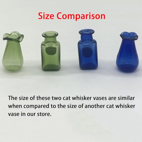 Imán de nevera con mini jarrón para bigotes de gato x2 miniatura 6