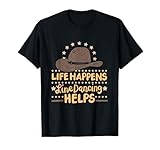 Photo Gallery life happens line dancing helps maglietta Photo Gallery life happens line dancing helps maglietta