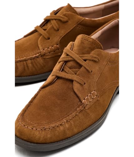 Image of Cole Haan Women's Stassi Oxford, Tobacco Suede, 9-B US