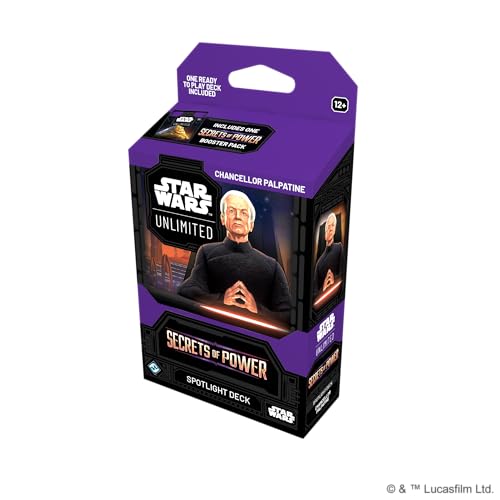 Asmodee Star Wars: Unlimited TCG Secrets of Power Chancellor miniatura 4