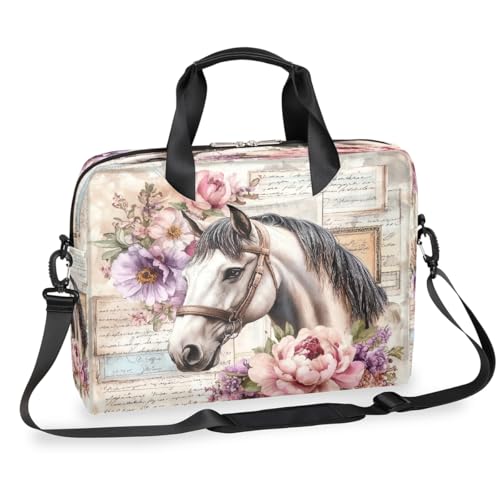 Bolso para portátil de 16 pulgadas con diseño floral miniatura 1