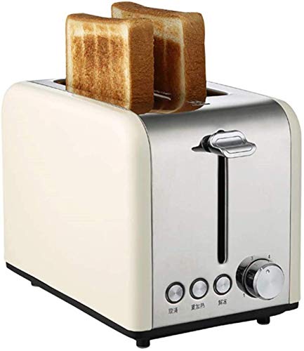 XBR Retro-Toaster aus rostfreiem Stahl, 2-Scheiben-Toaster mit breitem Schlitz, mit verchromtem Edelstahlgehäuse…