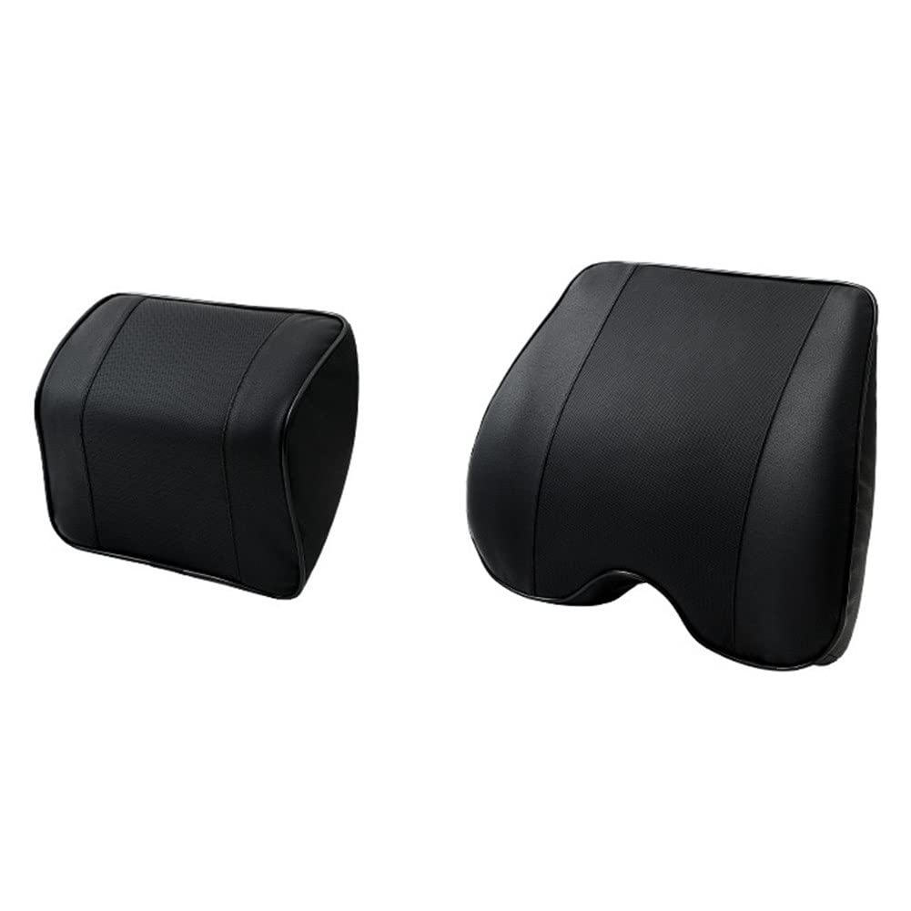 Cuscino Cervicale PU. Cuscino del collo 'automobile cuscino di supporto lombare cuscino cuscino auto seggiolino auto rilassante testa vita cuscino memory foam auto poggiatesta cuscino posteriore Cusci