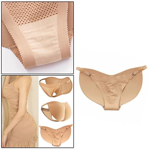 Bragas moldeadoras para glúteos y caderas reductoras color piel M faja invisible mujer 4