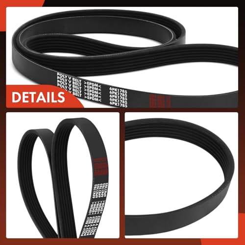 A-Premium Serpentine Belt 6-Rib 70.27 In by A-Premium - Used condition - Image 8