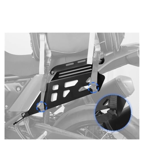 Porte-bagages de siège Tenere 700 support arrière XTZ700 - 5
