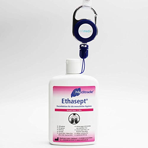 Ethasept 150 ml, incluye Infimedix Premium Kittellclip
