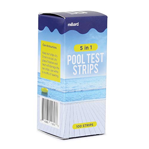 Milliard-Pool-Test-Strips--for-Pool-Water-Hot-Tub-and-Spa-5-Way-Test-Strips-100-Count Milliard-Pool-Test-Strips--for-Pool-Water-Hot-Tub-and-Spa-5-Way-Test-Strips-100-Count