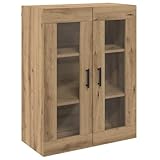 Almacenamiento Espacioso Equipado con estantes de tablero y amplios compartimentos, el aparador proporciona una capacidad de almacenamiento significativa. Es ideal para organizar vajilla, libros u objetos decorativos de manera ordenada, asegurando que todo tenga su lugar.