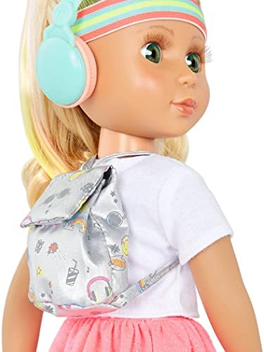 Glitter Girls 62243448278 Fashion 14" Doll W/Roller Skates, Blonde Hair, Sunnie, Normal