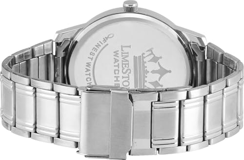 Image of LIMESTONE Day and Date Functioning Steel Strap New Quartz Analog Watch - for Men