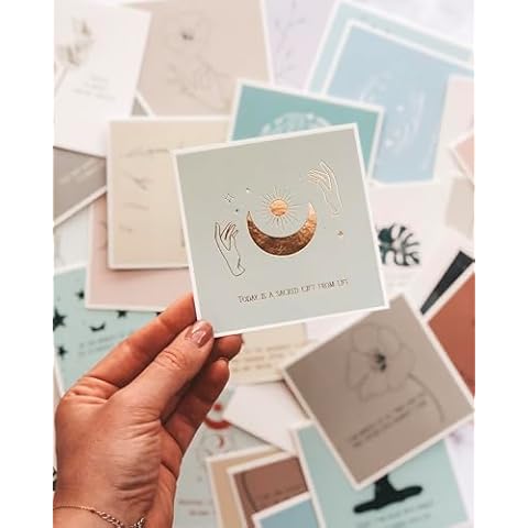 Lamare Positive Affirmation Cards for Women - Meditation Cards and Daily Affirmations for Women I 40 Motivational Cards, Inspirational Cards, Mindfulness Card for Spiritual and Mental Health gifts Cover