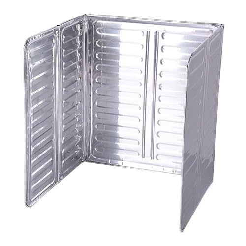 Protector contra salpicaduras de aceite de aluminio para estufa, protector de grasa con revestimiento antiadherente, protector plegable para estufa, pantalla de salpicaduras de bloqueo de calor,