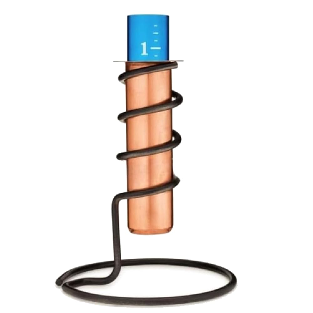 Jnchdghwa Outdoor Rain Gauge Copper Construction Accurate Rain Measurement Tool Decorative Gauge Stake Suitable for Garden for Yards Lawn Patios