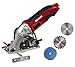 Einhell 4330992 MINI SIERRA CIRCULAR TC-CS 860 Kit, 450 W, 230 V, Con estuche