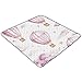 Kigai Hot Air Balloon Baby Play Mat for Floor and Playpen 50x50 inch Non-Slip Baby Activity Playmat Waterproof Foldable Crawling Mat for Infants Toddlers