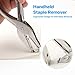 Heavy-Duty Stainless Steel Staple Remover - Long-Lasting, Easy Grip, and Smooth Removal for School Office Home Use