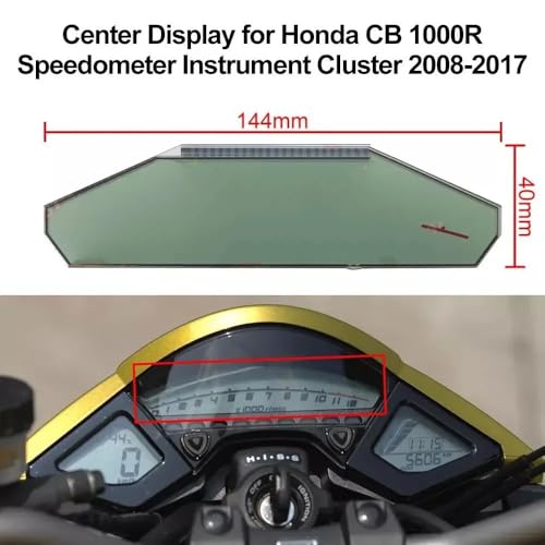 Pantalla táctil LCD central de repuesto para panel de Honda CB 1000R 2