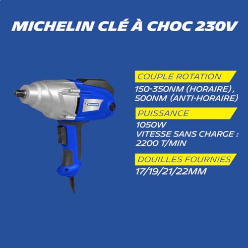 Débloquer Écrou Grippé avec la Clé à Choc Michelin Électrique 230V - 5