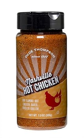 Olde Thompson Nashville Hot Chicken Seasoning, Flaming Hot Chicken Spice,