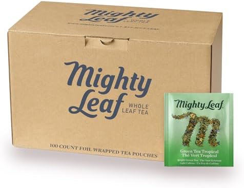 Mighty Leaf Green Tea Tropical 100ct. by Mighty Leaf Tea