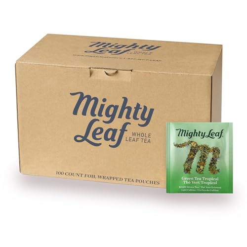 Mighty Leaf Green Tea Tropical 100ct. Amazon price tracker / tracking