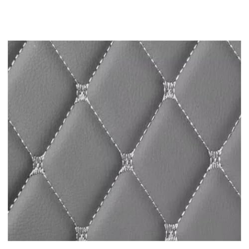 Auto Kofferraumschutz Custom Car Kofferraummatte Für Citroen C4L 2013 2014 2015 2016 2017 2018 2019 Auto-Innenraumteppich(Grau)