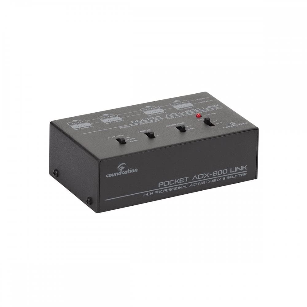 Soundsation DI Box Attiva 2 Canali e Splitter