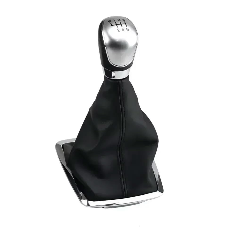 GZNBB Car Manual Gear Shift Knob Boot Cover Gaiter Lever Shifter Handle Stick, for Ford Focus 2 MK2 2005-2008