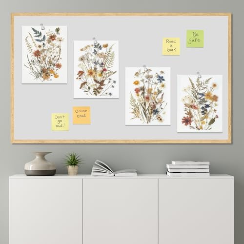 SIGNWIN Poster Botanical Flower Dried Flower Nature Illustration Decorative Country/Farmhouse Rustic Cozy Zen for Living Room, Bedroom, Office - 8"x10"x 4 — view 3