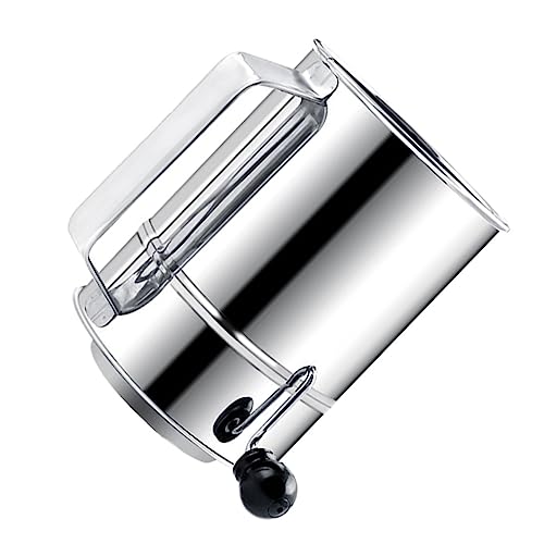 HOMOBABE 1 pieza Colador Manual Inoxidable para Tamizar Colador Fino con para Repostería Casa