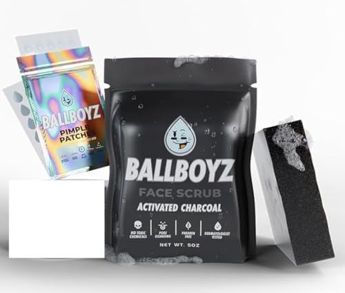 Ballboyz Soap: Gold Pack - Natural Gentle yet Powerful Cleansing to Remove Sweat and Dirt (Activated...