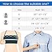 Velpeau Arm Sling for Sleep, Shoulder Immobilizer for Women & Men - Very Soft Sling for Rotator Cuff Tear, Fractured, Dislocation, Broken, Postoperative, Fits Left & Right (Blue, M: Bust 31.5-39.5″)