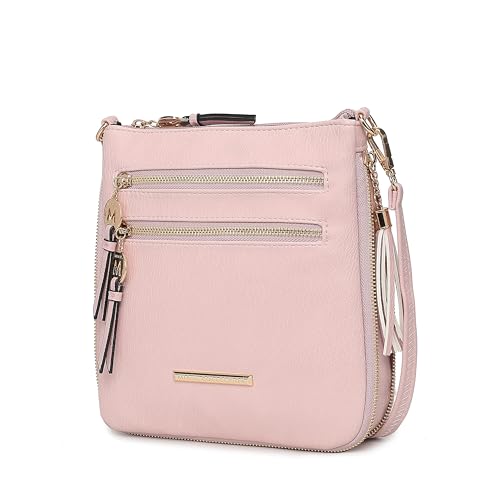Image of MKF Collection Crossbody Bag for Women, Vegan Leather Expandable Messenger Purse, Pocketbook Handbag Shoulder Bag by Mia K