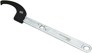 Pit Posse PP2649 Adjustable Steering Stem/Spanner/Castle Nut Wrench With 3/8 Drive Cutout For a Torque Wrench - Fits Most Bikes Range 22-70mm - Made Of Steel - Automotive Tools