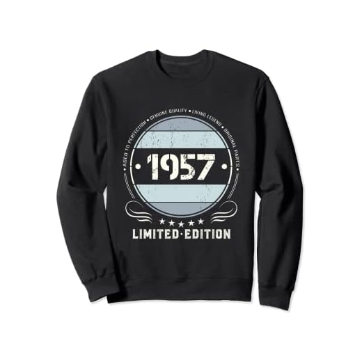 Camisetas vintage de 1957 para mujer, retro, divertidas, cumpleaños de 1957 Sudadera