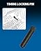 DPTOOL Camshaft Actuator Locking Timing Tool Kit Cam Phaser Retainer Water Pump Sprocket Retainer Holding Tool Compatible with GM/Buick/Chevrolet/GMC Ecotec 2.0 2.4 Engine Replace EN48953