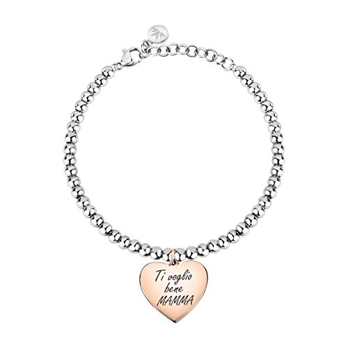 Morellato Bracciale da donna, Collezione Love, in Acciaio - S0R21