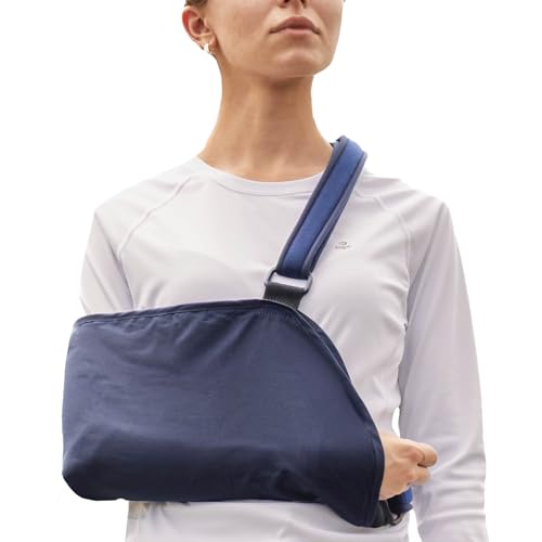Braceapedia Shoulder Immobilizer, Size MD, Sling Brace for Men and Women, Support for Rotator Cuff, Shoulder Injury, Dislocation and Post-Surgery