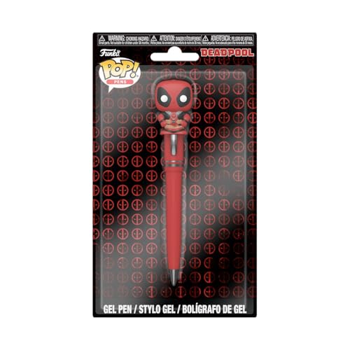 Bolígrafo Funko Pop Pens Marvel Deadpool accesorio de papelería original