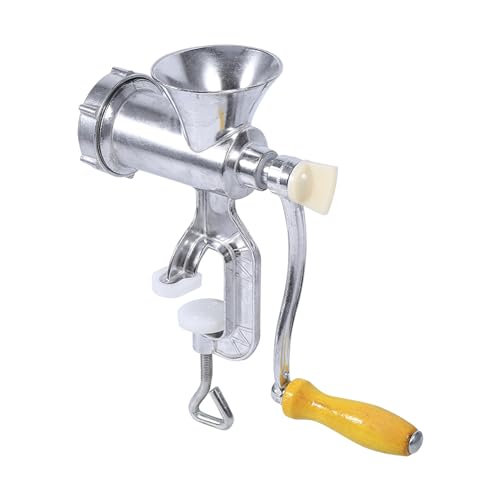 Cocoarm Meat Mincer Manual Meat Grinder Sausage Beef Mincer Table Mount Pork Mincer Aluminium Alloy Hand Operated Meat Grinding Machine for Restaurant Hotel Home Kitchen