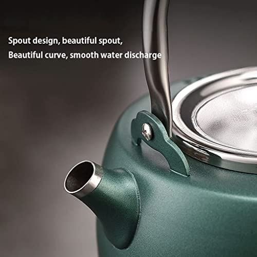 Hervidor Eléctrico de Acero Inoxidable 1000ml Verde miniatura 5