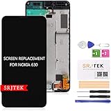 for Nokia Lumia 630 Screen Replacement for Nokia Lumia 630 LCD Screen Display Touch Screen Digitizer Assembly Replacement Repair Parts with Frame