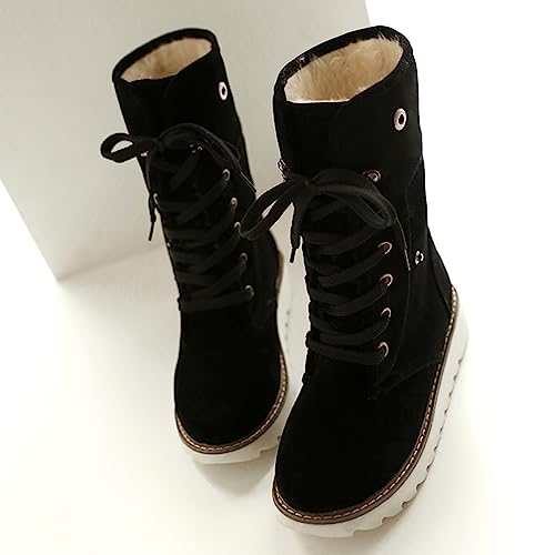 Bottes de neige chaudes et bottines de combat imperméables