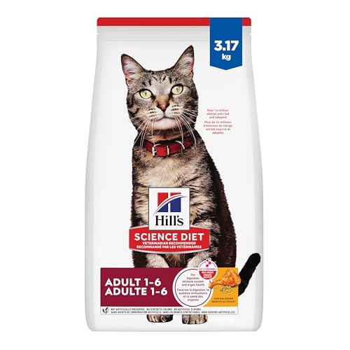 Hill's Science Diet Adult Chicken Recipe Dry Cat Food 3.17 kg Bag image 1