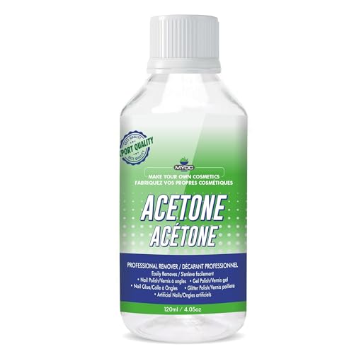MYOC Acetone - 120 ml | Cosmetic-Grade Solvent for DIY Formulations & Professional Use