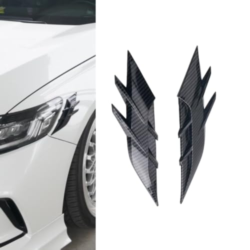 Biawntmy Side Fender Vent Trim for VW Tiguan 2018-2024