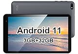 7 inch Tablet, Android 11 Tablet, 3GB RAM 32GB ROM, Quad-Core Processor, Dual Camera, WiFi,...